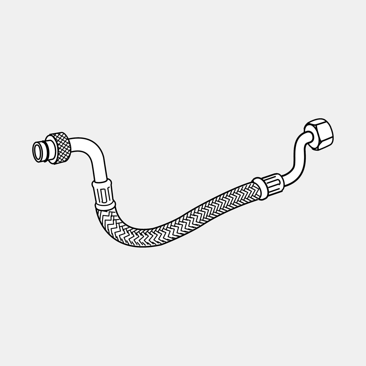 FLEXIBLE PIPE 3/8 X 3/8 TROPEA