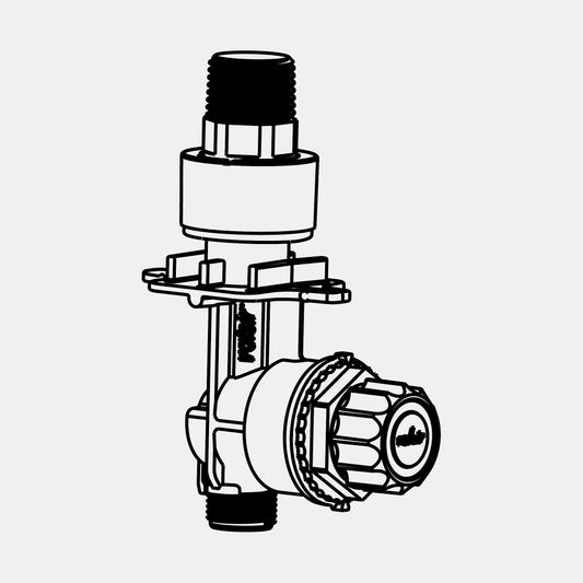 FITTING FOR STOP VALVE W/BRASS FITTING