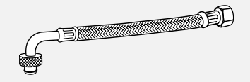 FLEXIBLE PIPE 3/8 X 3/8 EVOLUT