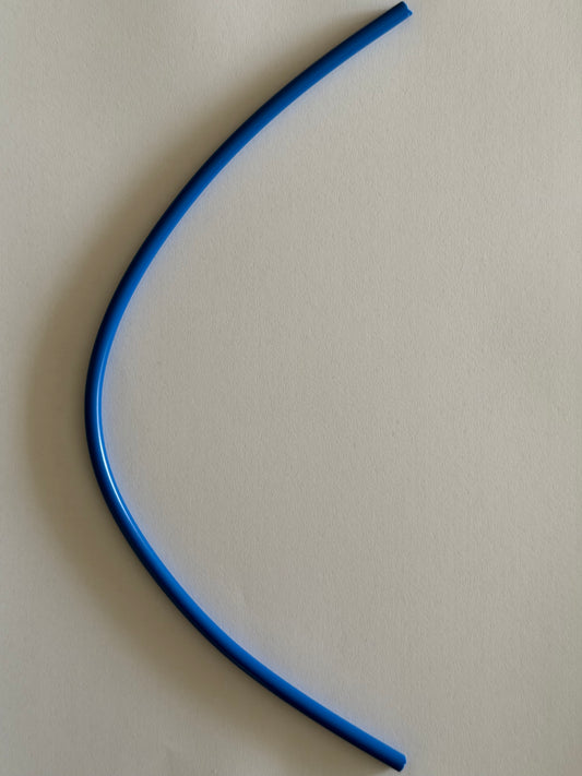 PVC PIPE D.6X4 360MM BLUE