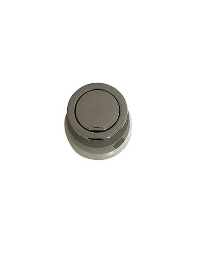 ROUND PNEU. BUTTON 1/2 FLUSH POL.CHROME