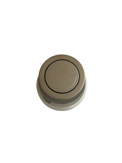 ROUND PNEU. BUTTON 1/2 FLUSH SAT.CHROME