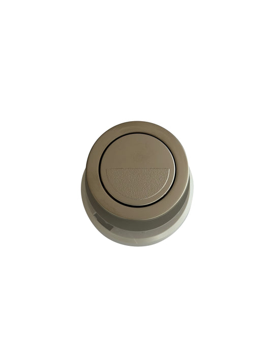 ROUND PNEU. BUTTON 1/2 FLUSH SAT.CHROME