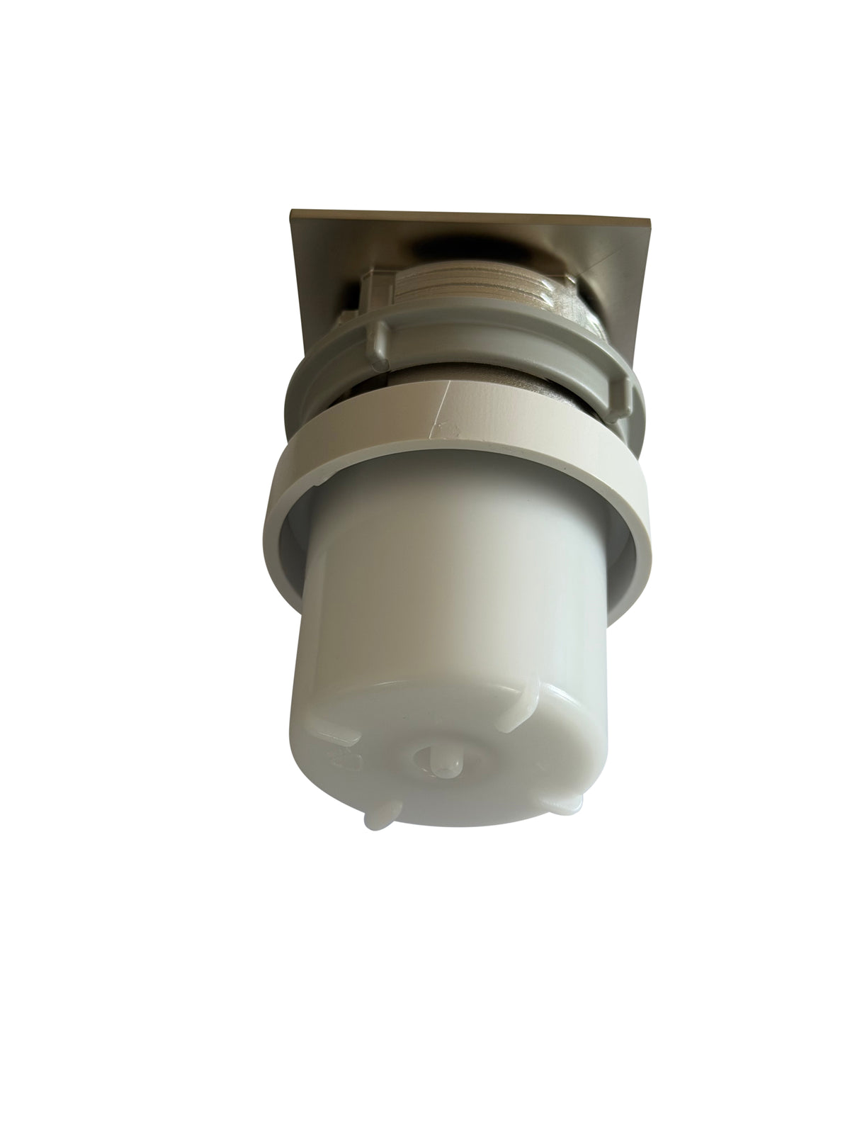 SQUARE PNEU. BOTTON FLUSH TOT SAT.CHROME