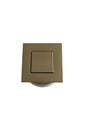 SQUARE PNEU. BOTTON FLUSH TOT SAT.CHROME