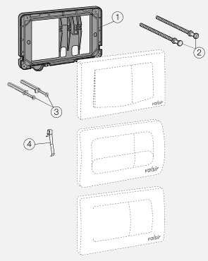 TROP/WIN 2 COUNTERPLATE KIT